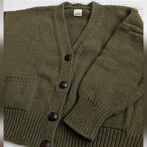 Babaa Cardigan No17 Alga - Picture 3 of 3